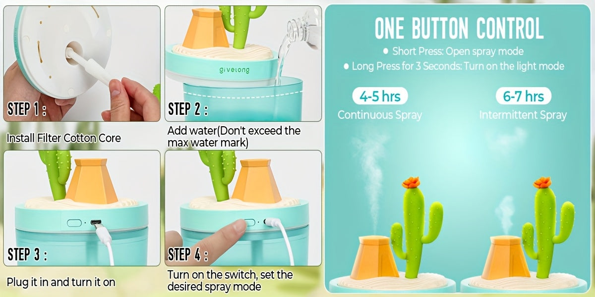 USB Mini Natural Landscape Series Humidifier