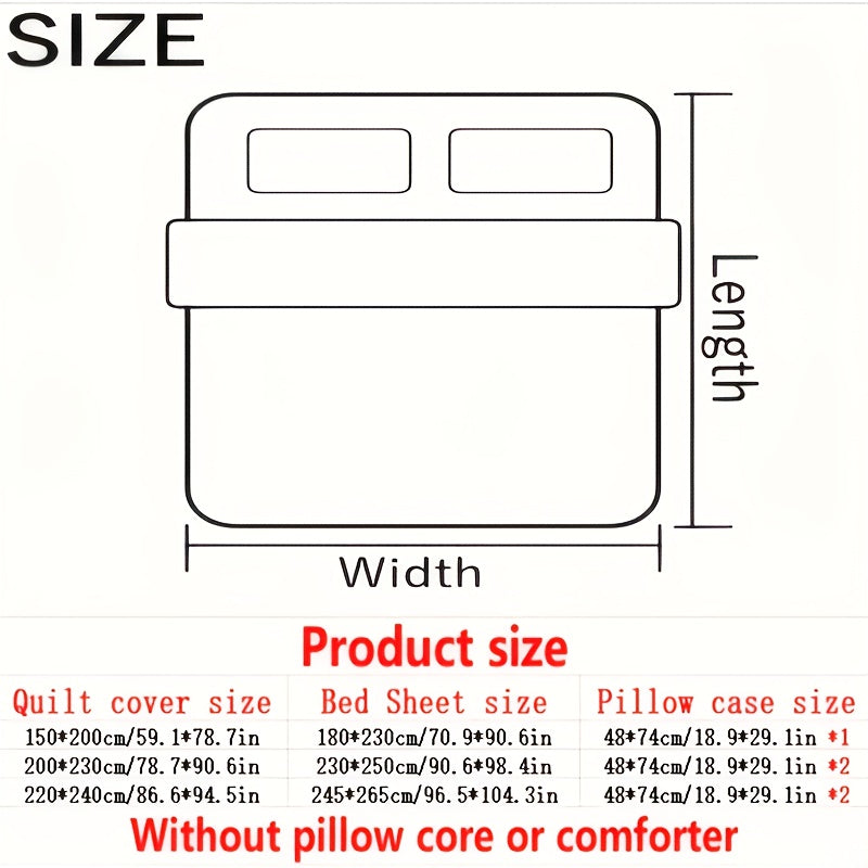 Milk Velvet Four-Piece Set with Spliced Duvet Cover in Two-Tone Color Scheme