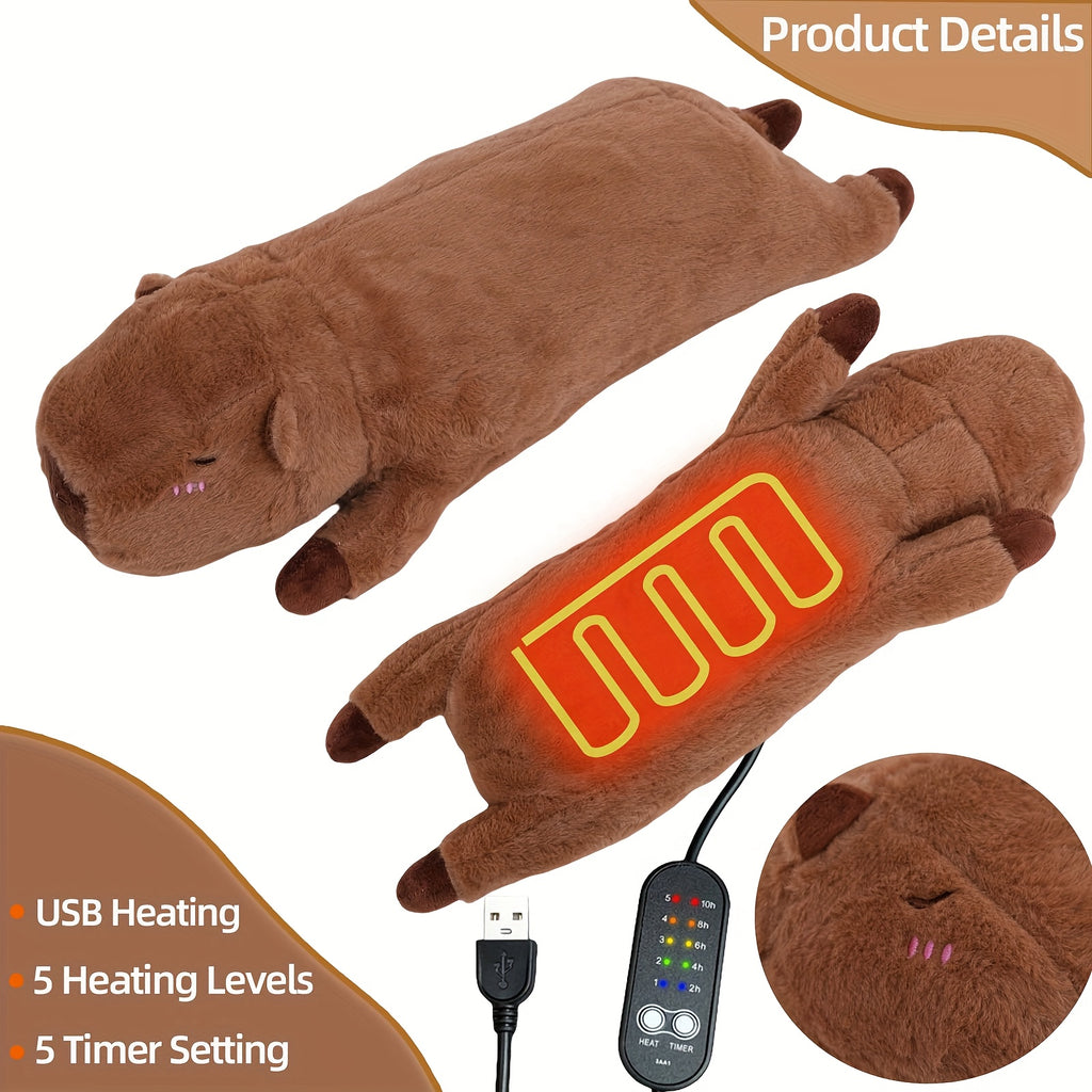 Capybara Heating Plush