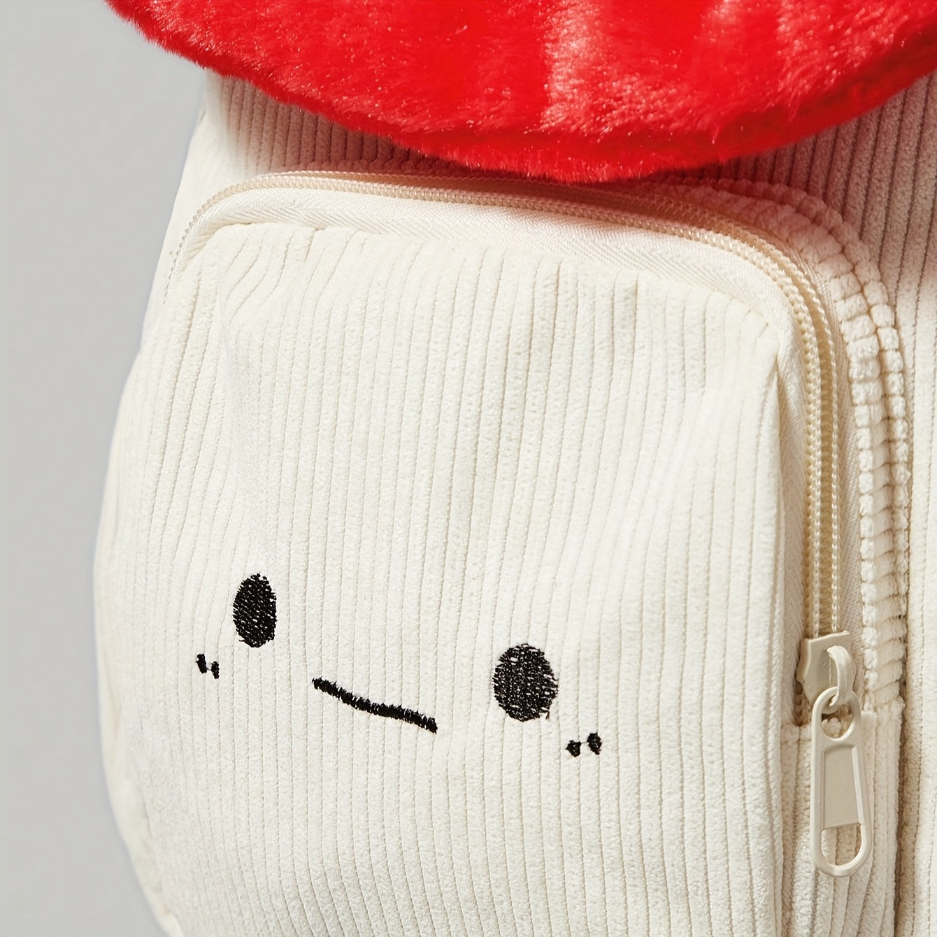 Mushroom Plush Backpack