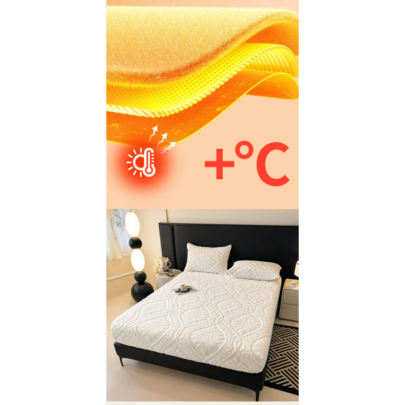 Jacquard Velvet Fitted Sheet