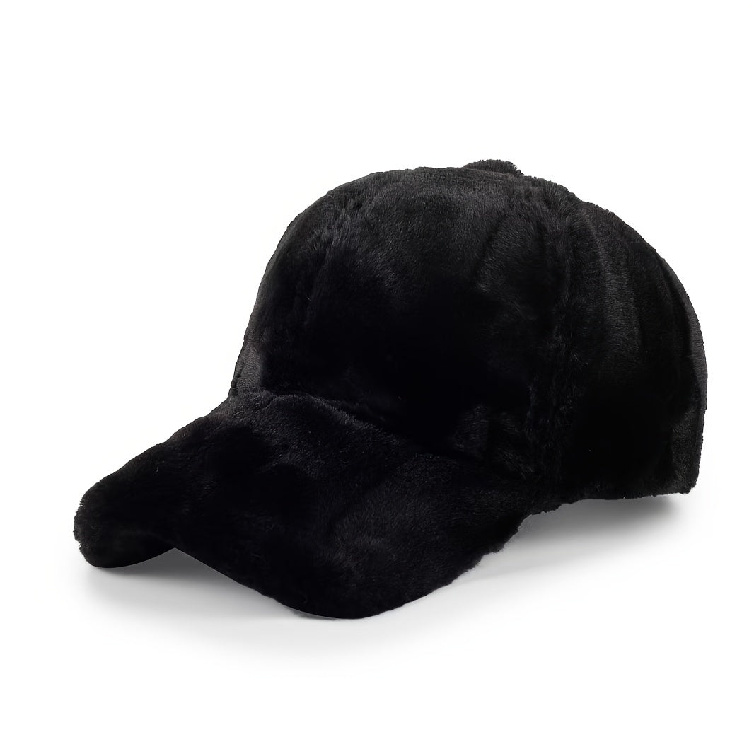 Faux Wool Velvet Hat