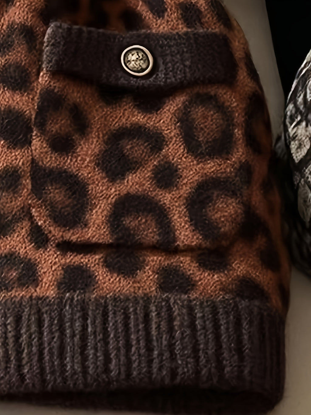 Leopard Print Vest