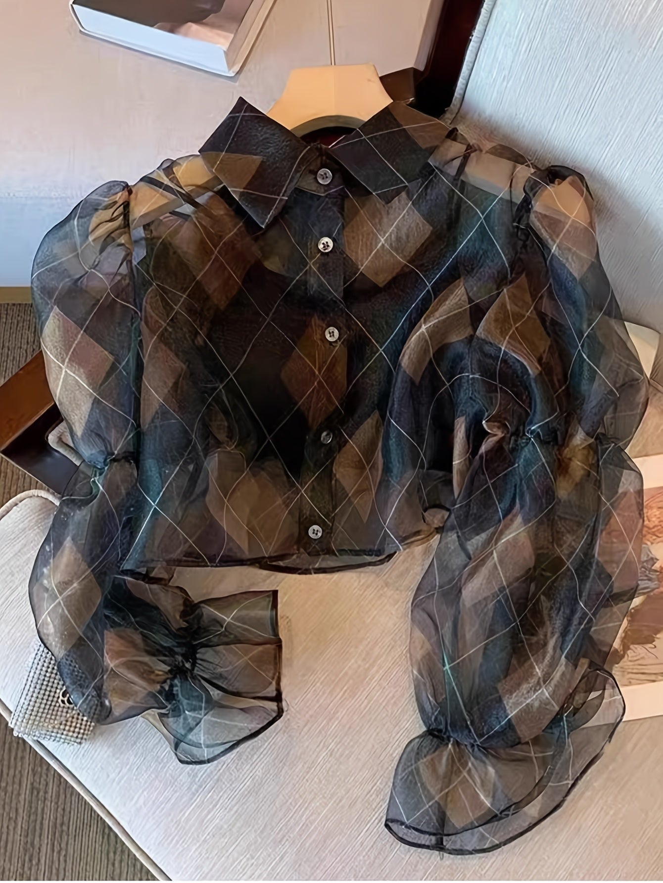 Lightweight Sheer Mesh Shirt