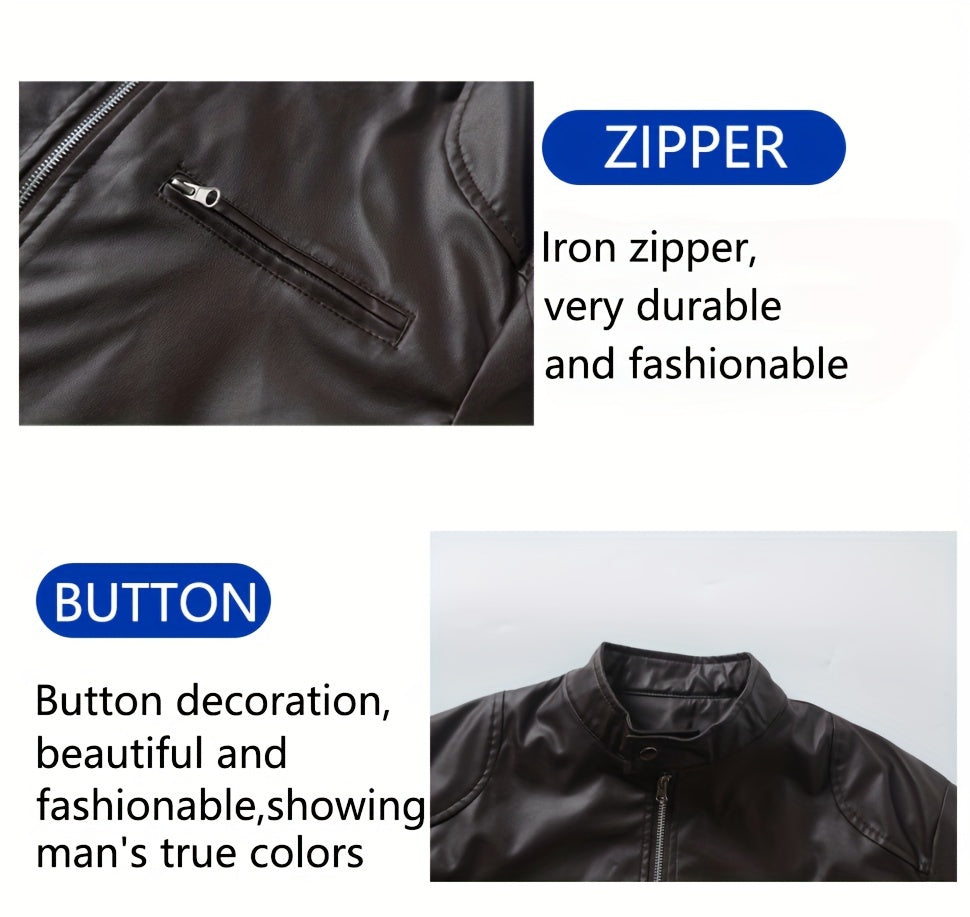 Windproof Stand Collar Jacket