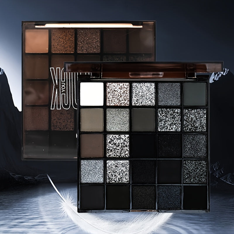 Black Smoky Eyeshadow Tray