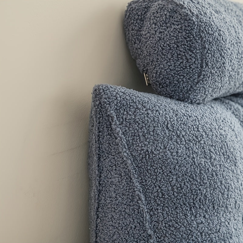 Teddy Fleece Triangular Headboard Cushion