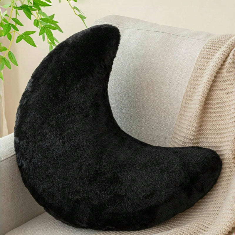 Soft Moon Pillow with 6 Color Options