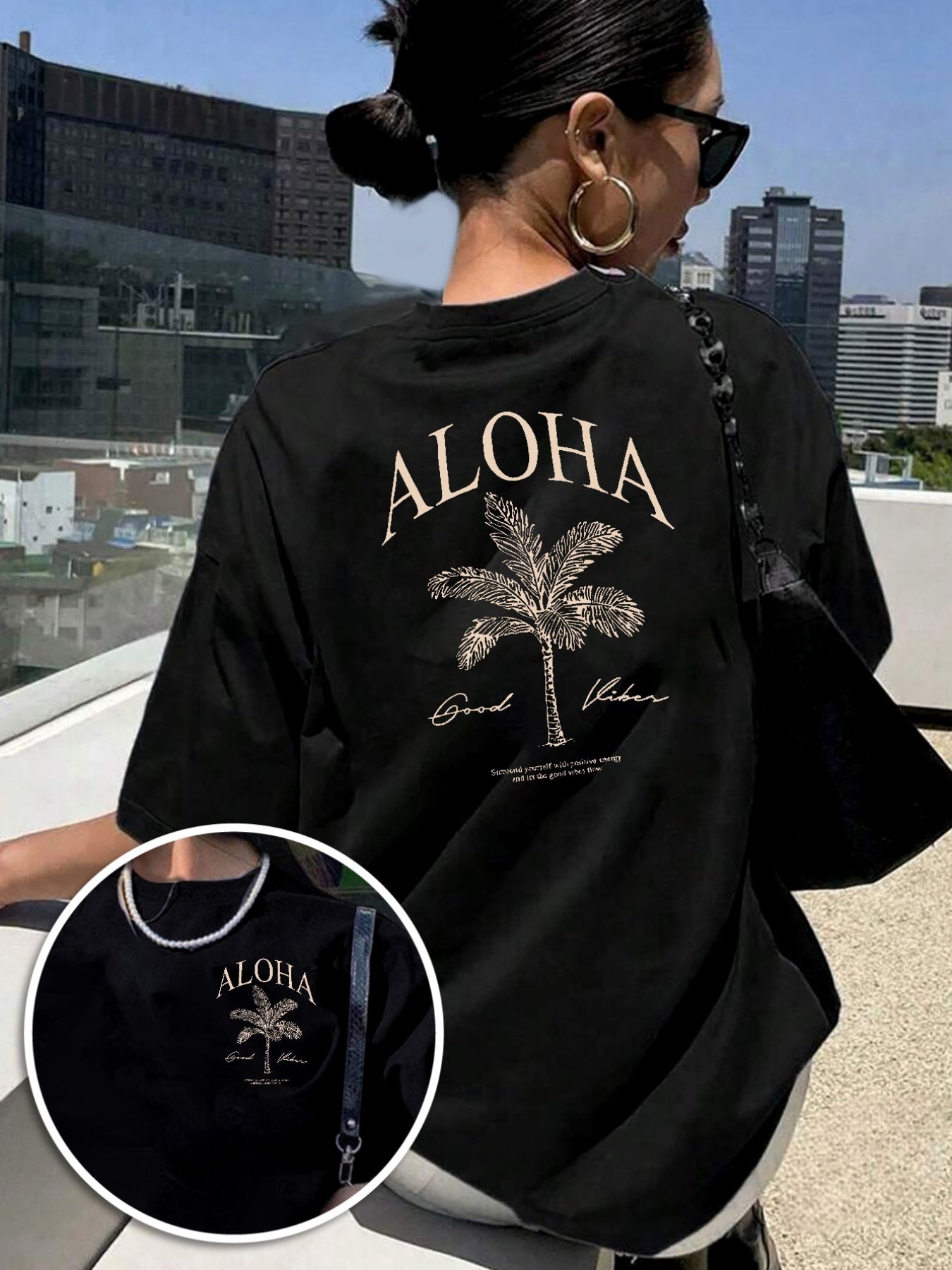 "ALOHA" Graphic Tee
