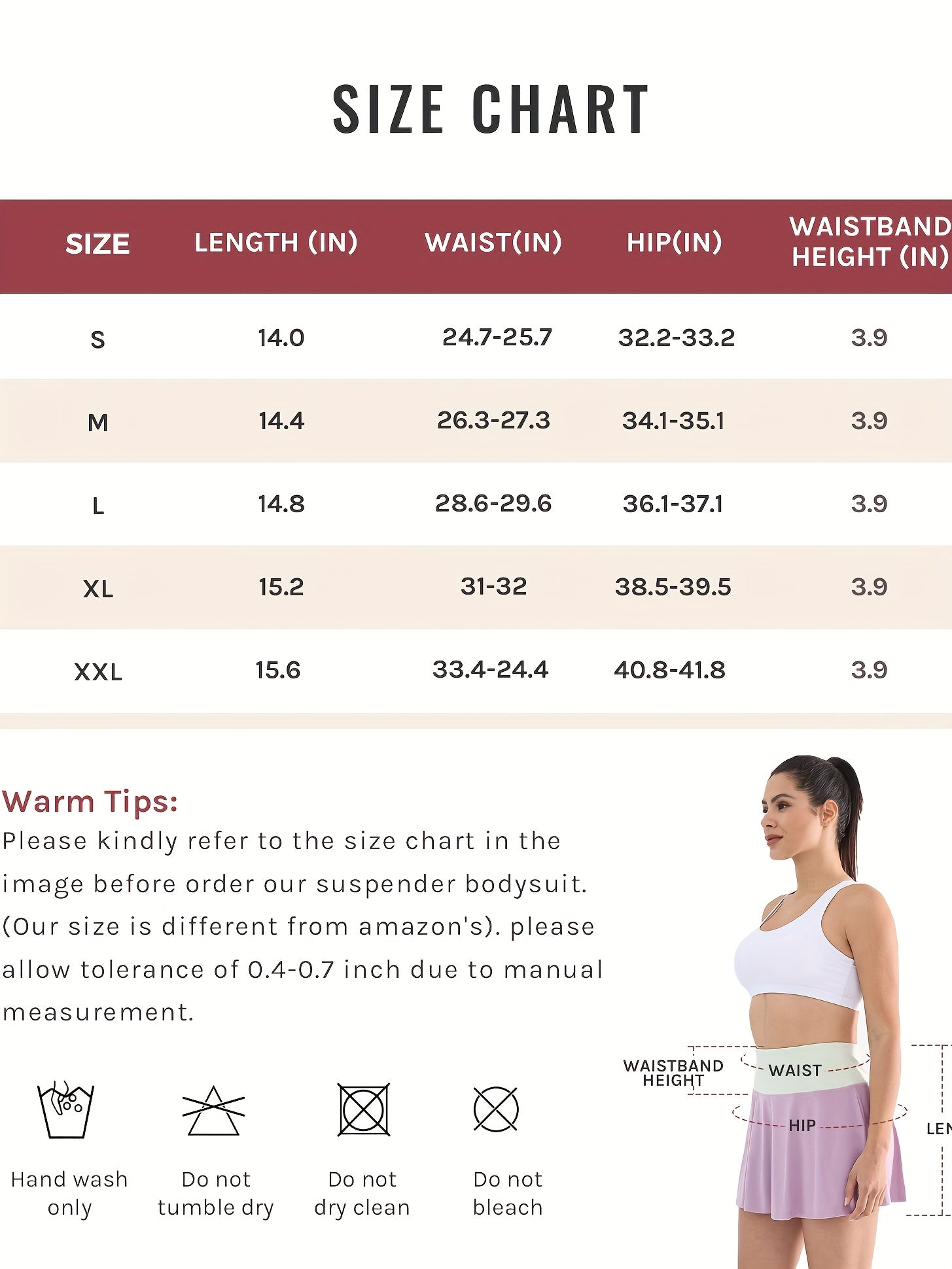High-Waisted Athletic Skorts with 4 Pockets