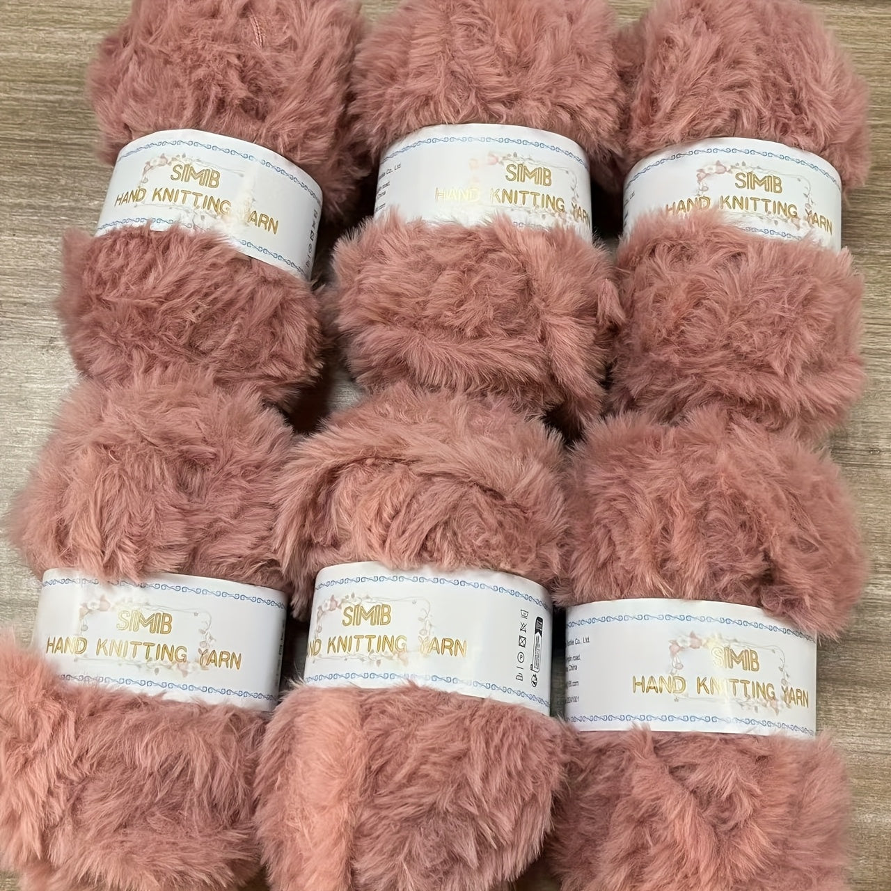 Fake Cozy Mink Fur Recycle Yarn