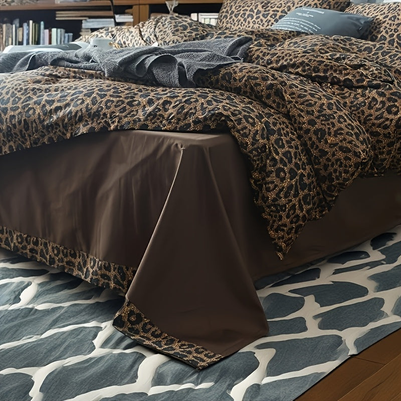 Leopard Print Comforter Set