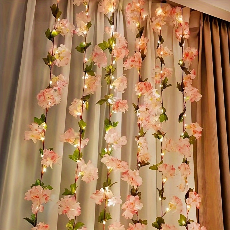 Contemporary Cherry Blossom Fairy String Lights