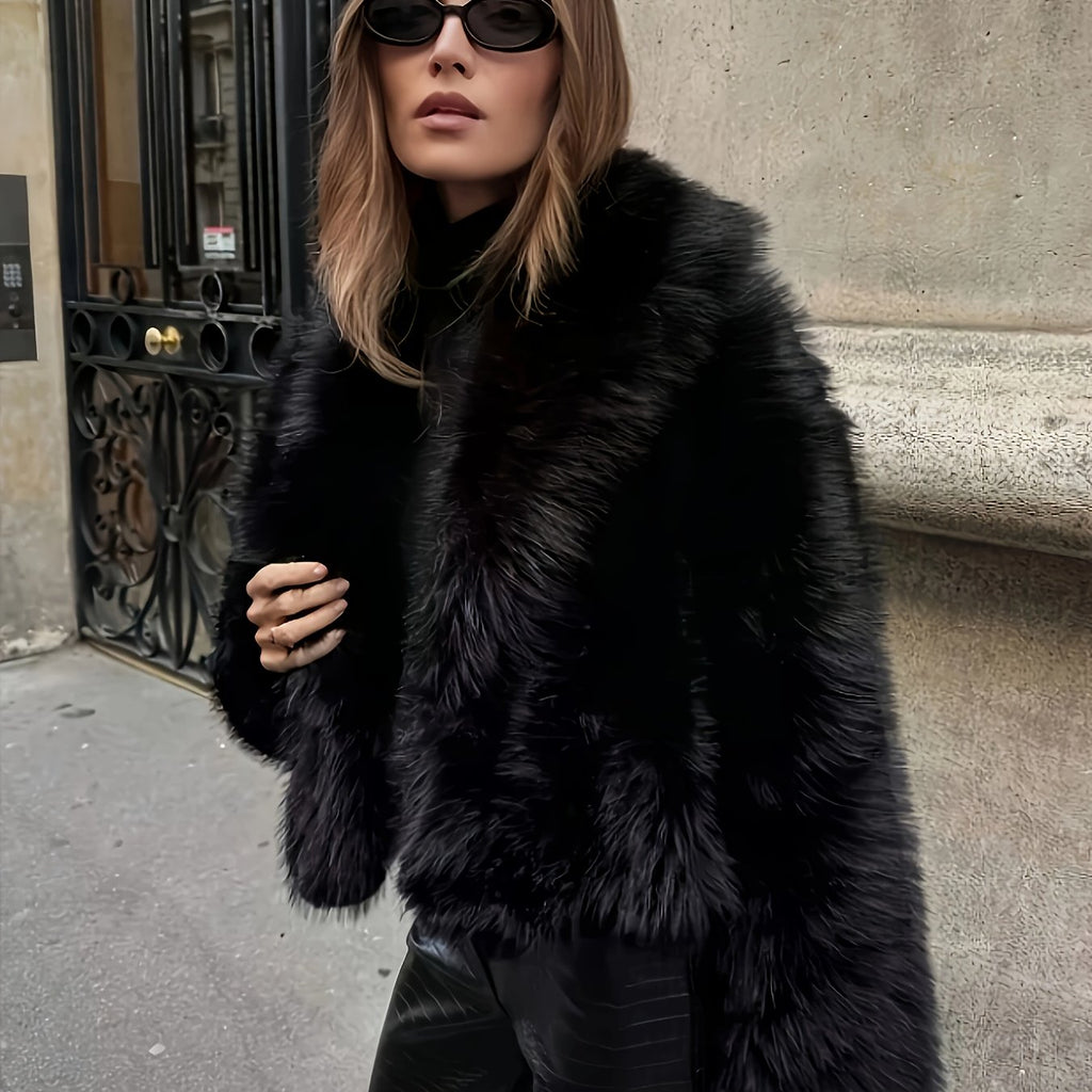 Faux Fur Coat