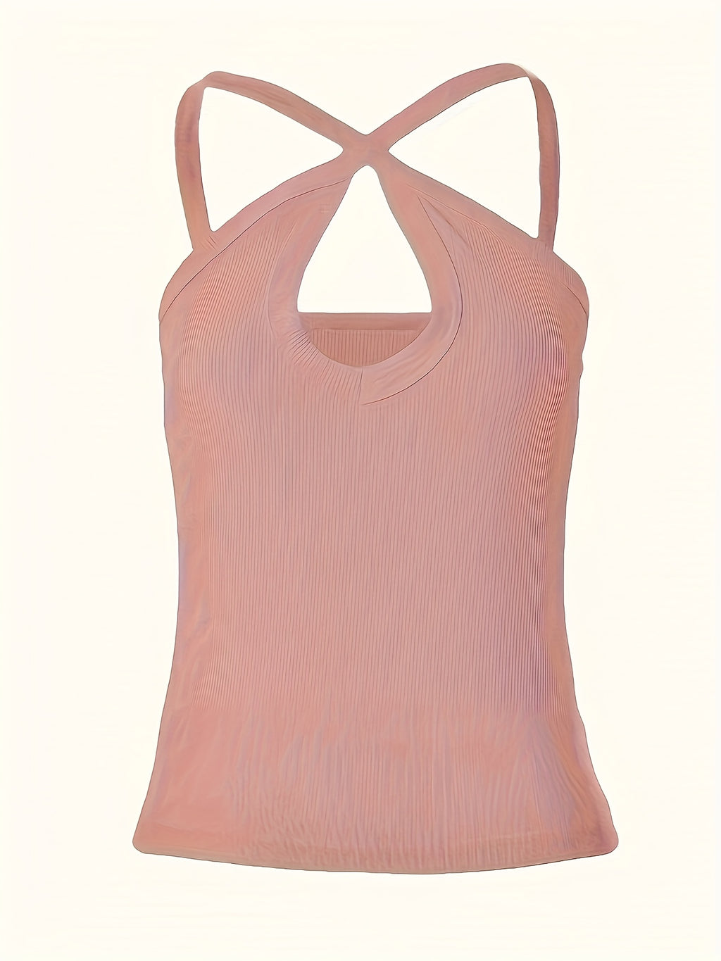 Stretchy Ribbed Tank Top
