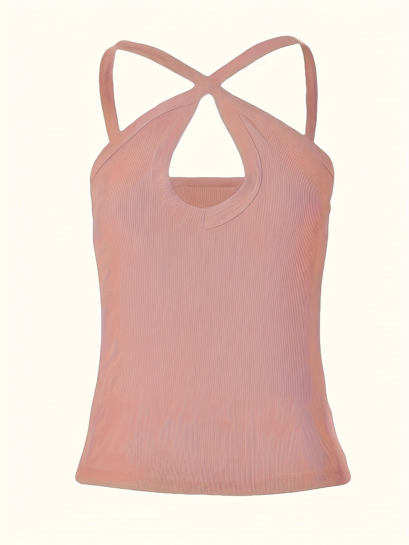Stretchy Ribbed Tank Top