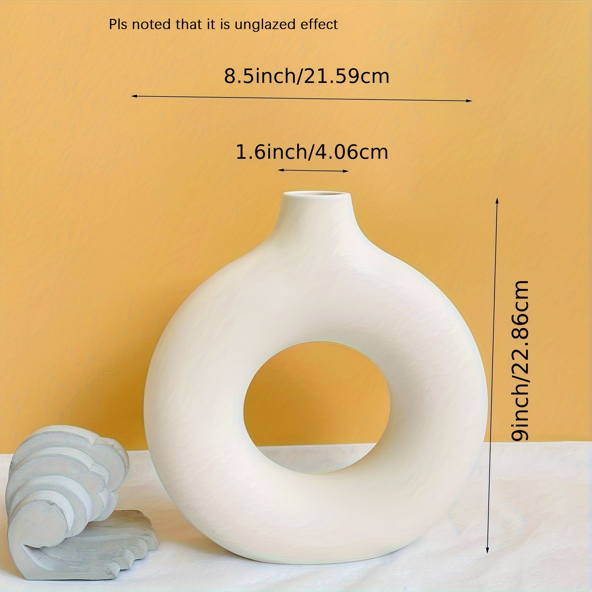 {1pc} Contemporary Ceramic Vase