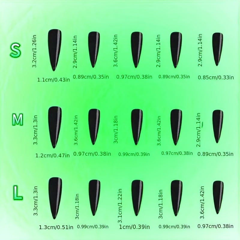 Set of 10 Handmade Press-On Nails Stiletto Shape in Champagne And Golden French Styles, Adorned with Luxurious Crystals And Shiny Pearls