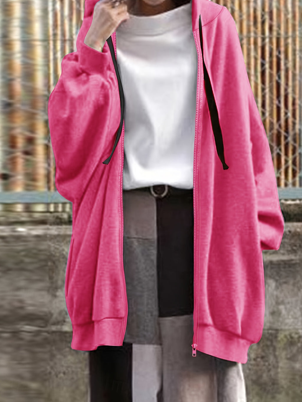 Full-Zip Hooded Jacket