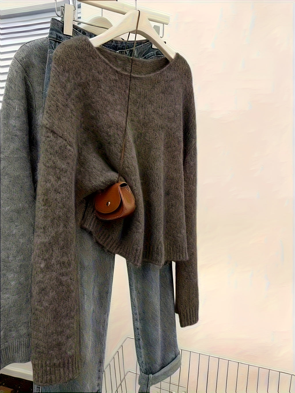 2025 New Christmas Casual Versatile Pullover Soft Short Sweater for Women Autumn Winter Base Layer