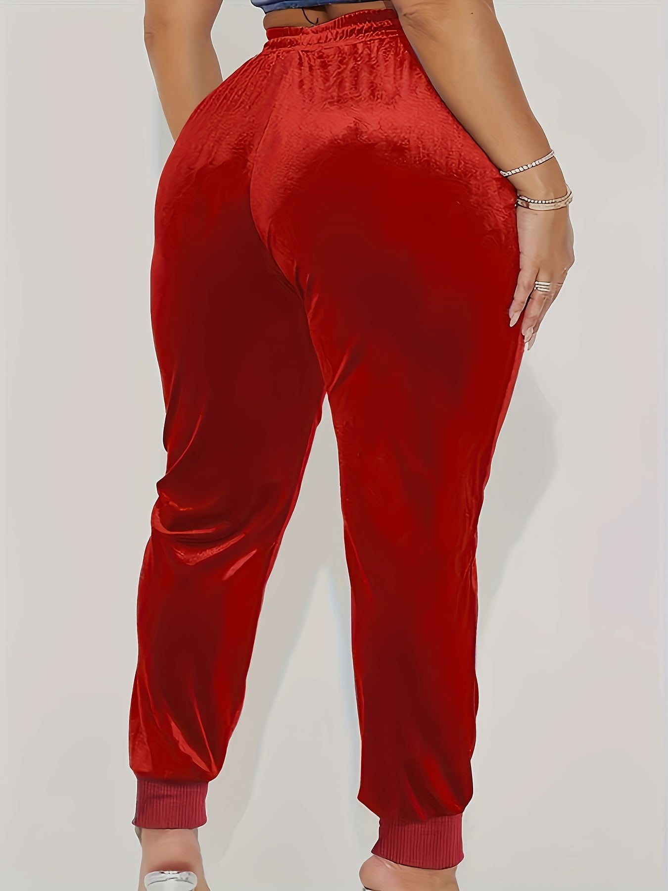 Solid Color Sports Pants