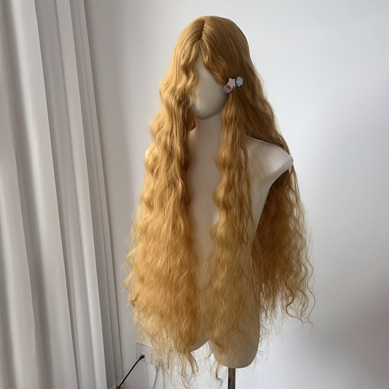 Long Curly Wool Wig