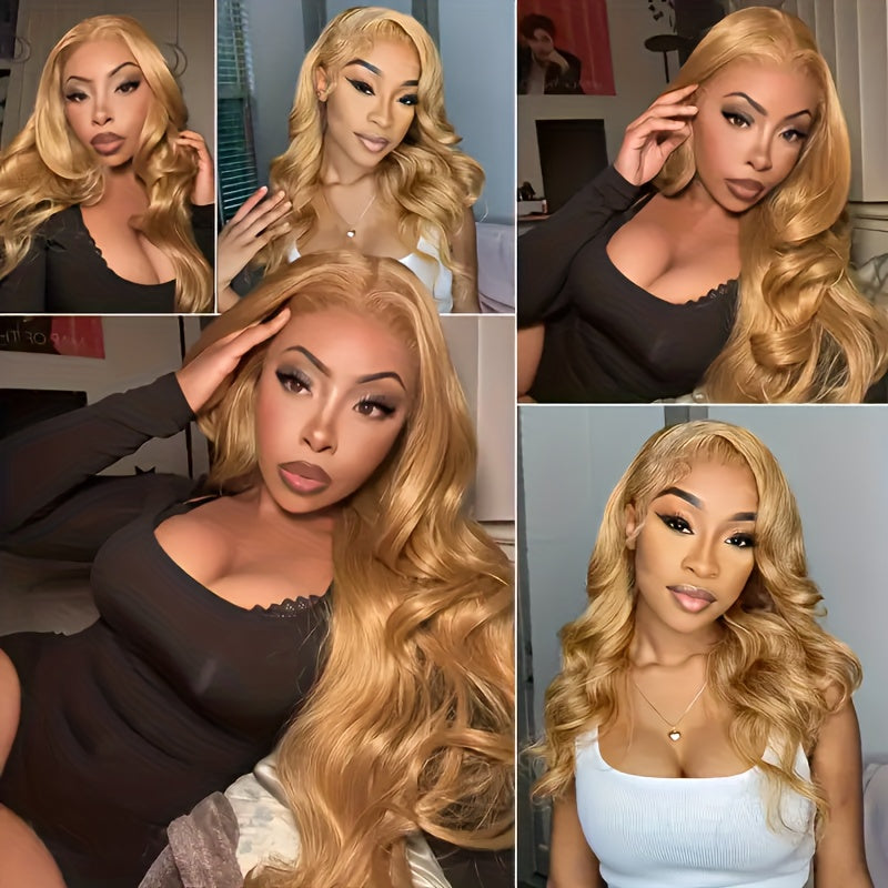 13x6 Body Wave Honey Blonde Wig