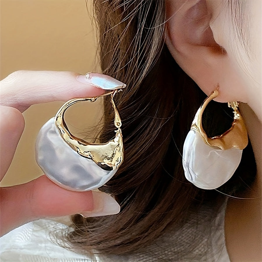 High-end Temperament Irregular Earrings