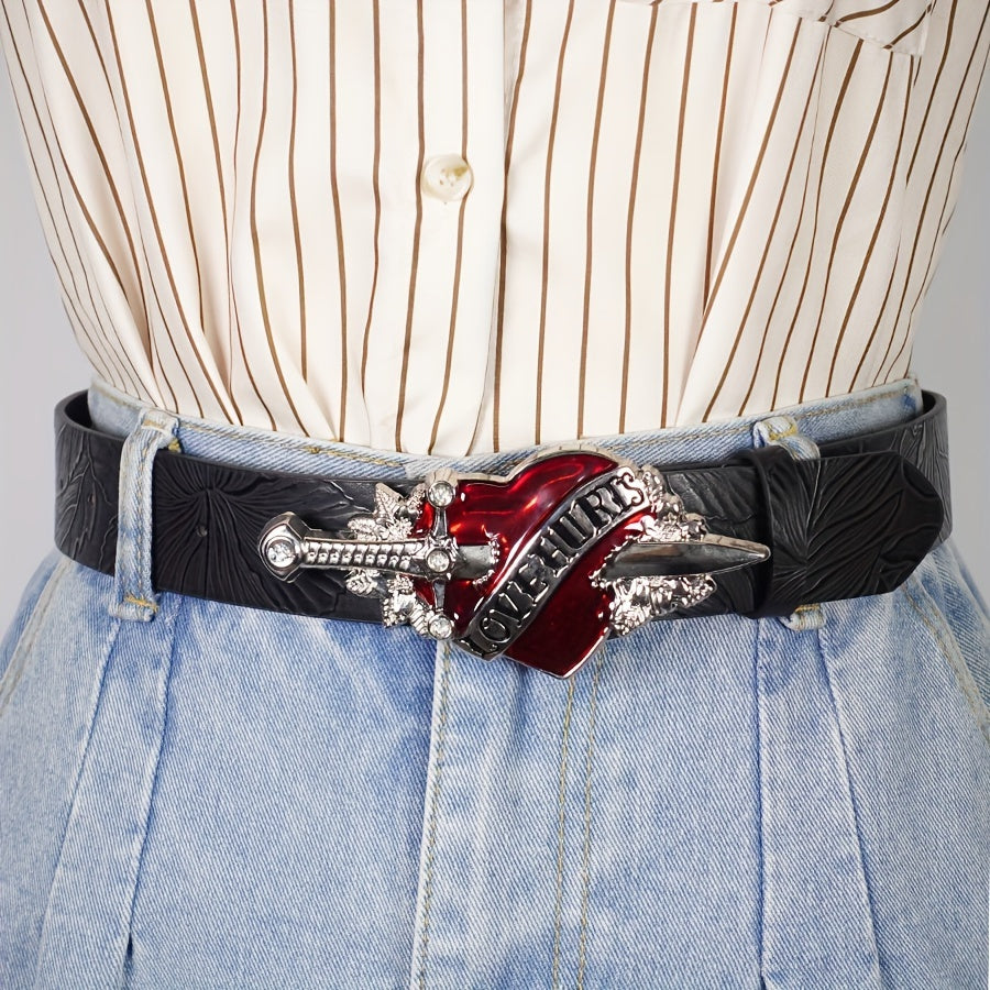 Alloy Punk Style Belt
