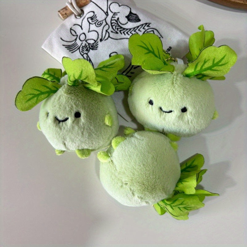 Turnip Plush Keychain