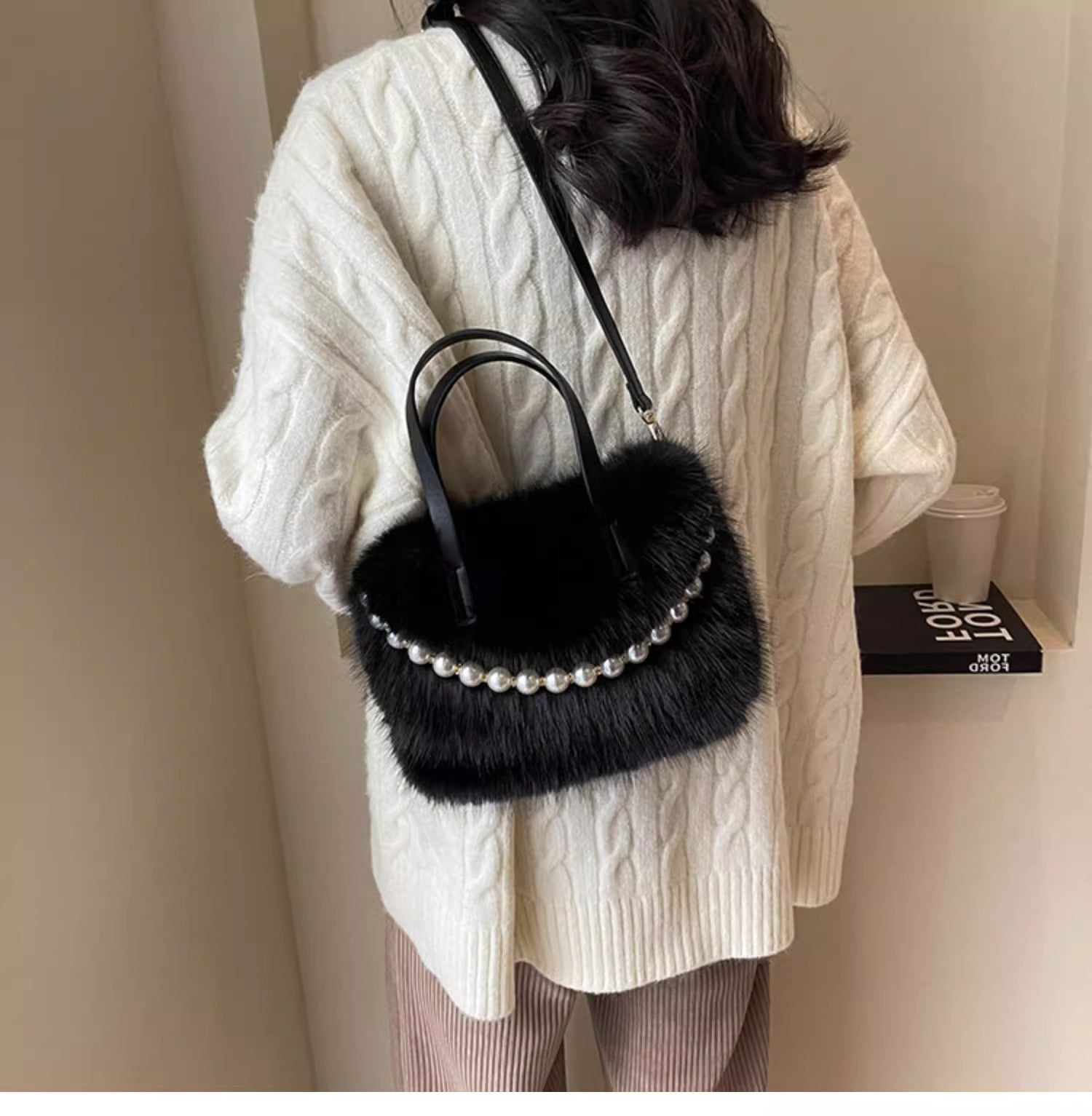 Plush Crossbody Bag