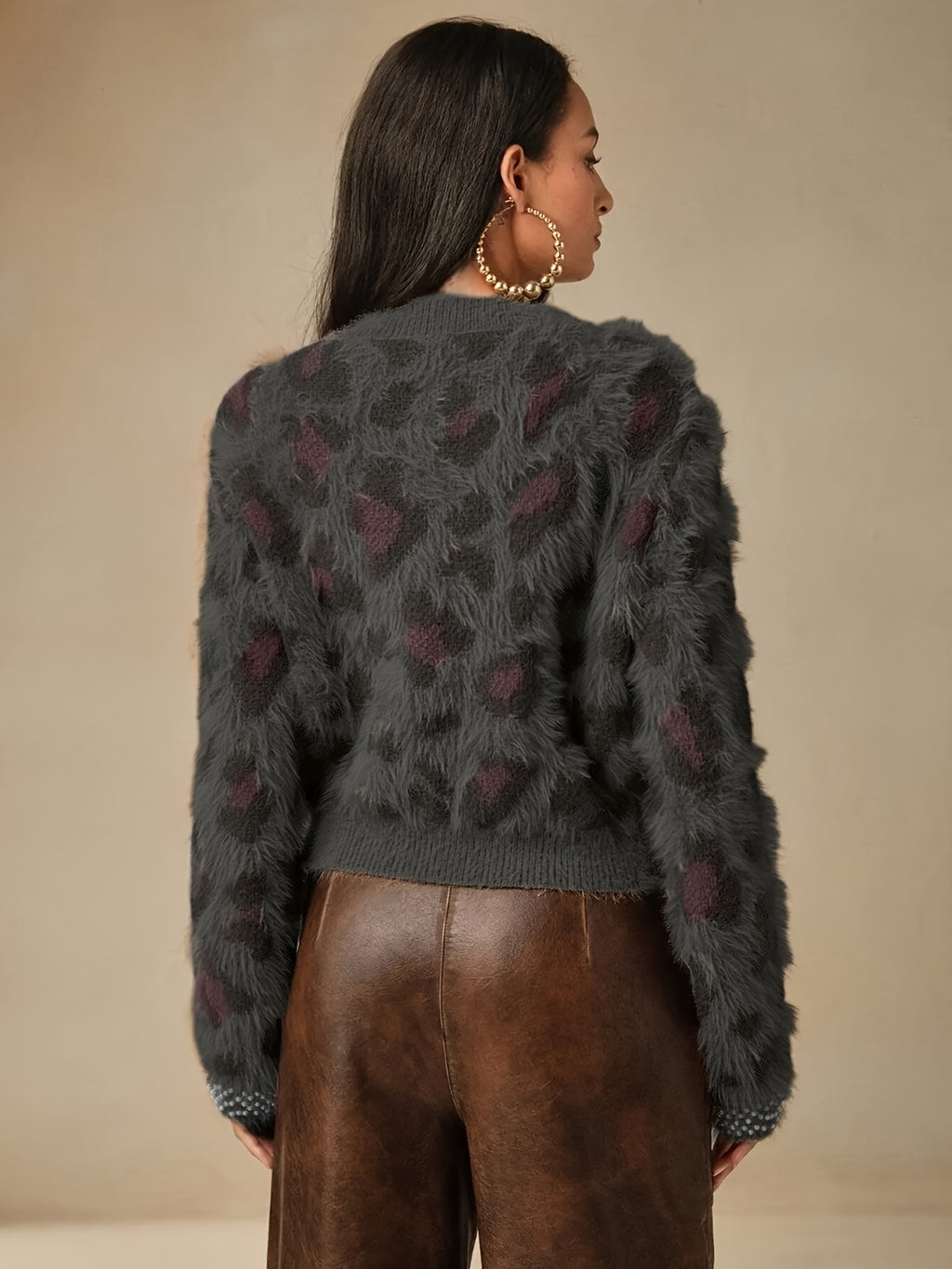 Luxurious Leopard Sweater