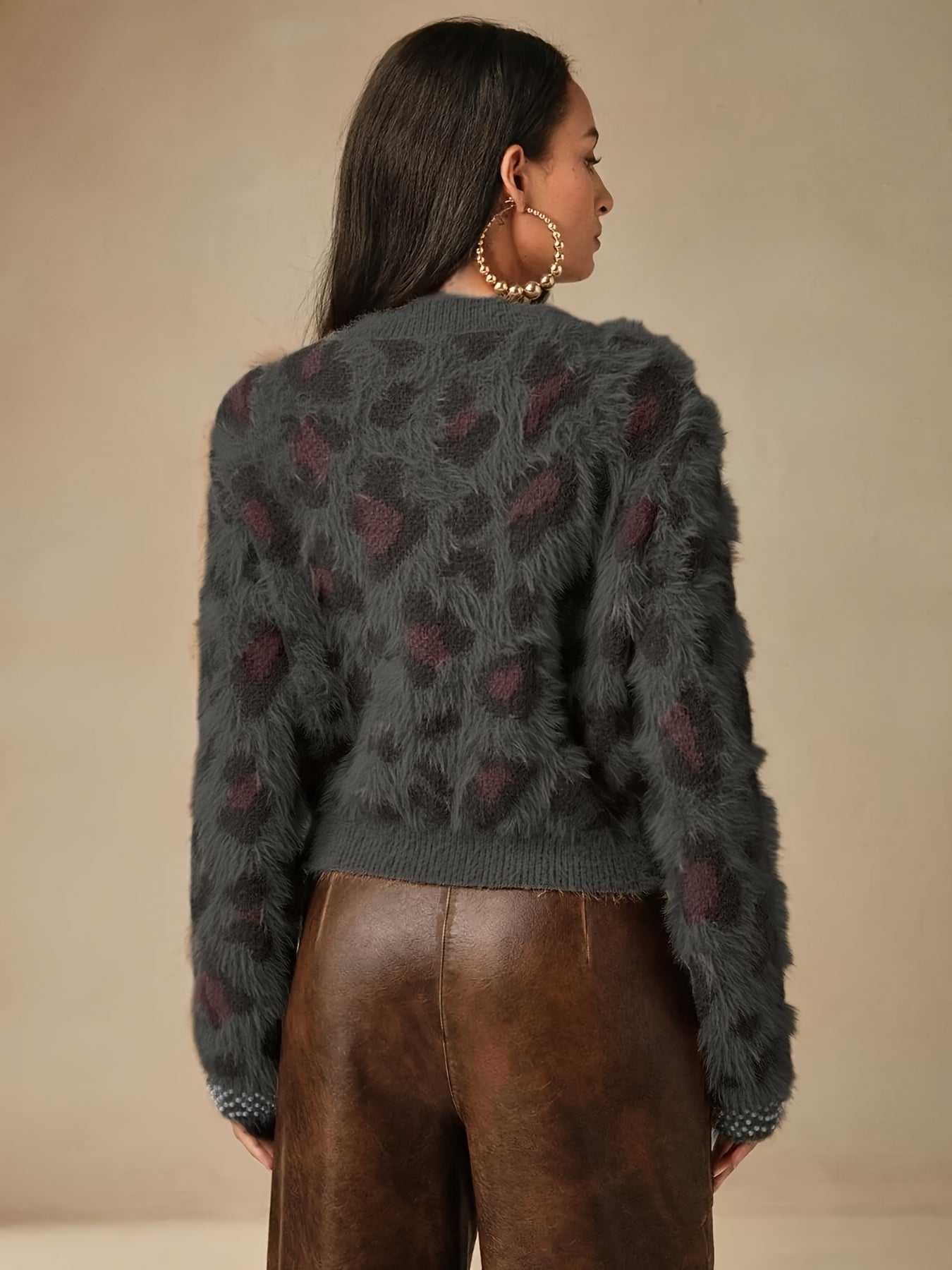 Luxurious Leopard Sweater