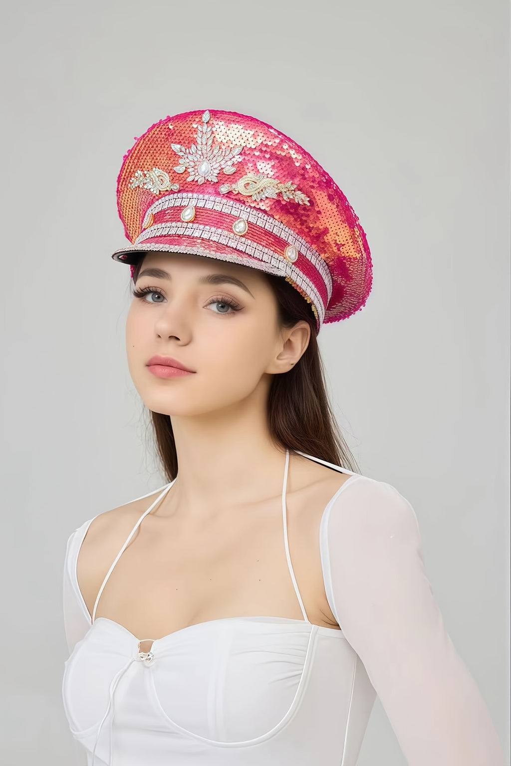 Sparkling Captain Hat