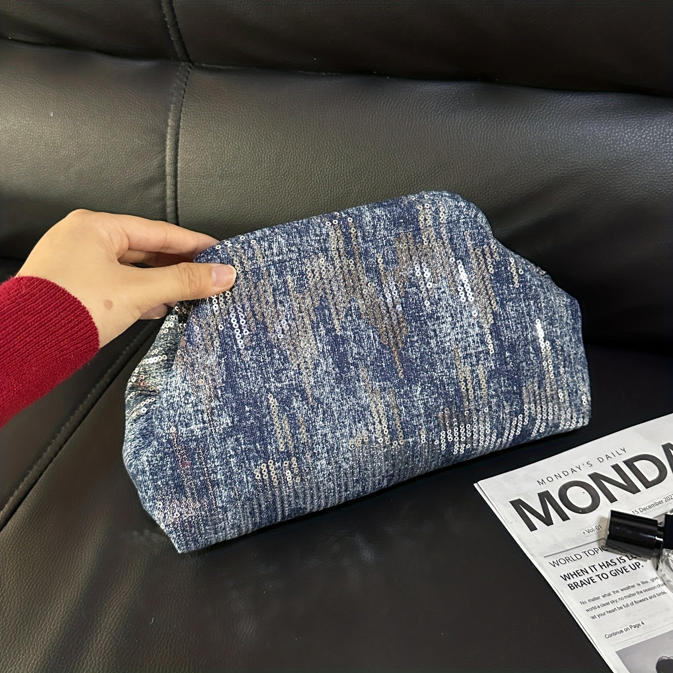 Sparkling Sequin Handbag