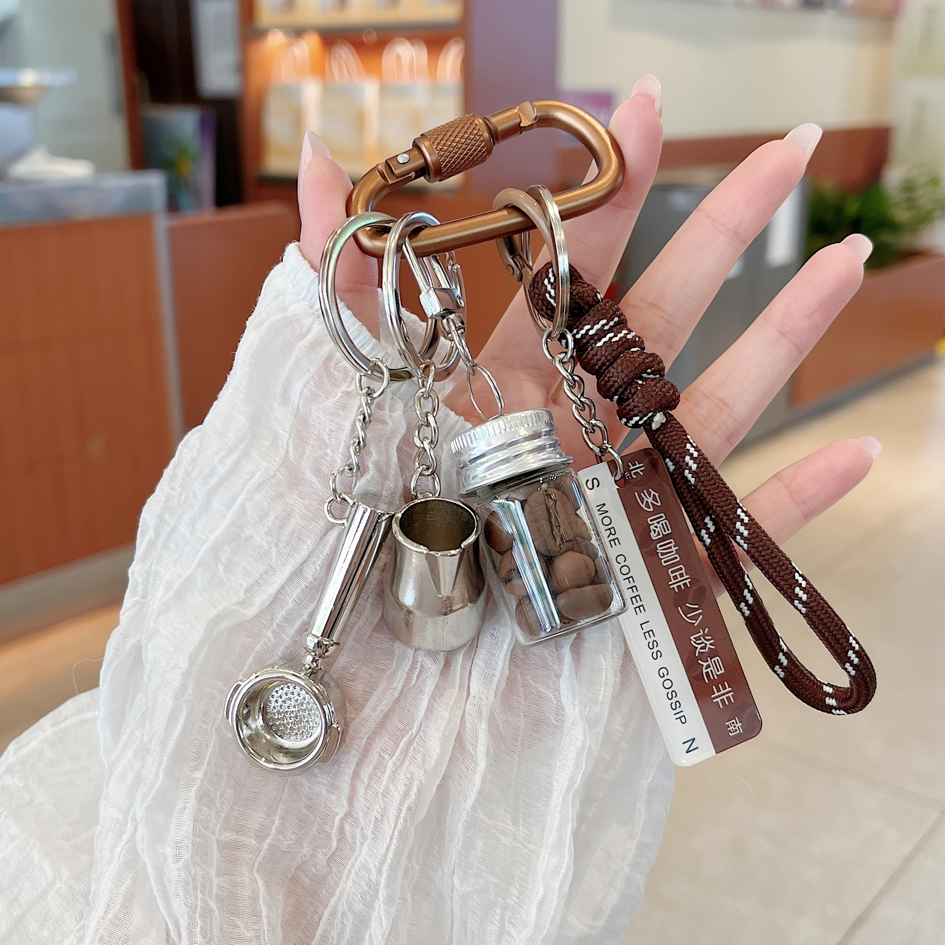 Dopamine Color Keychain