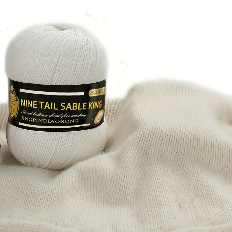 8rolls/pack Wool 10.00%, Cashmere 90.00% Yarn