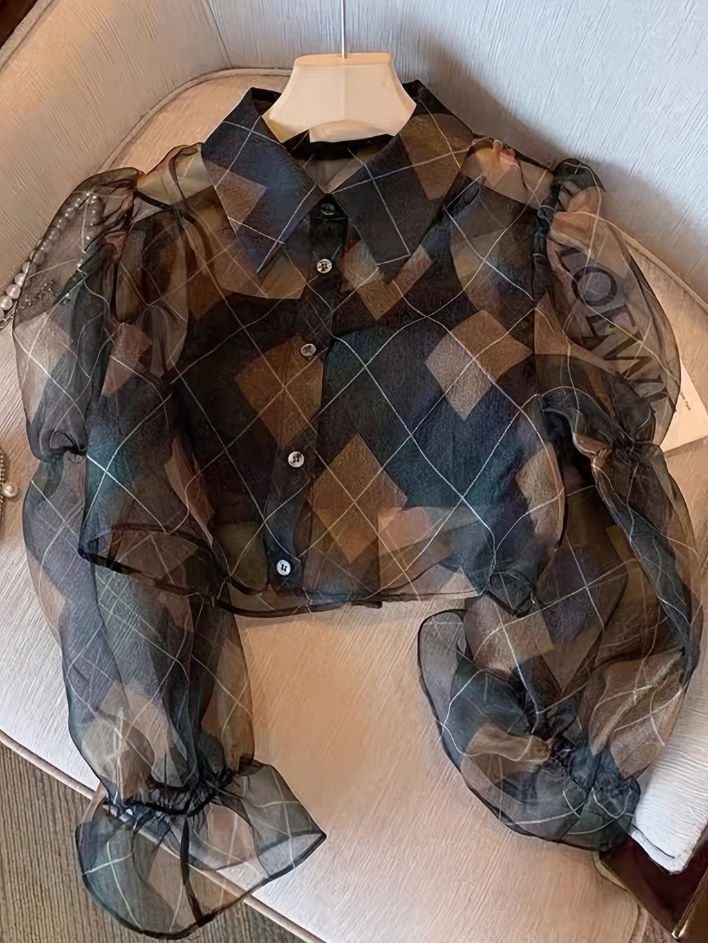 Lightweight Sheer Mesh Shirt