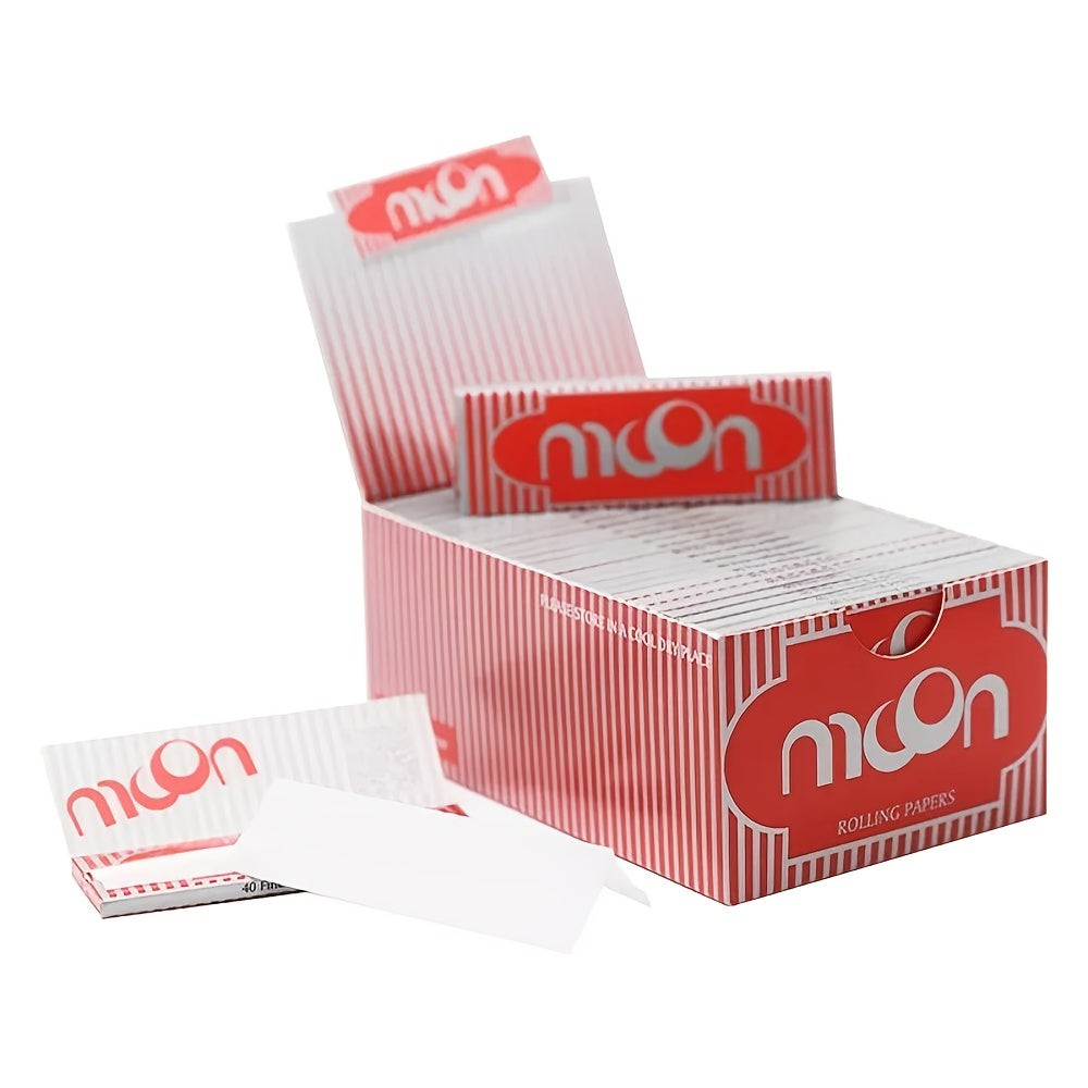 50-Pack MOON Rolling Papers - King Size (Large)