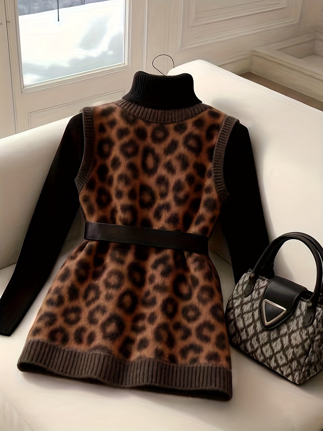 Leopard Print Vest