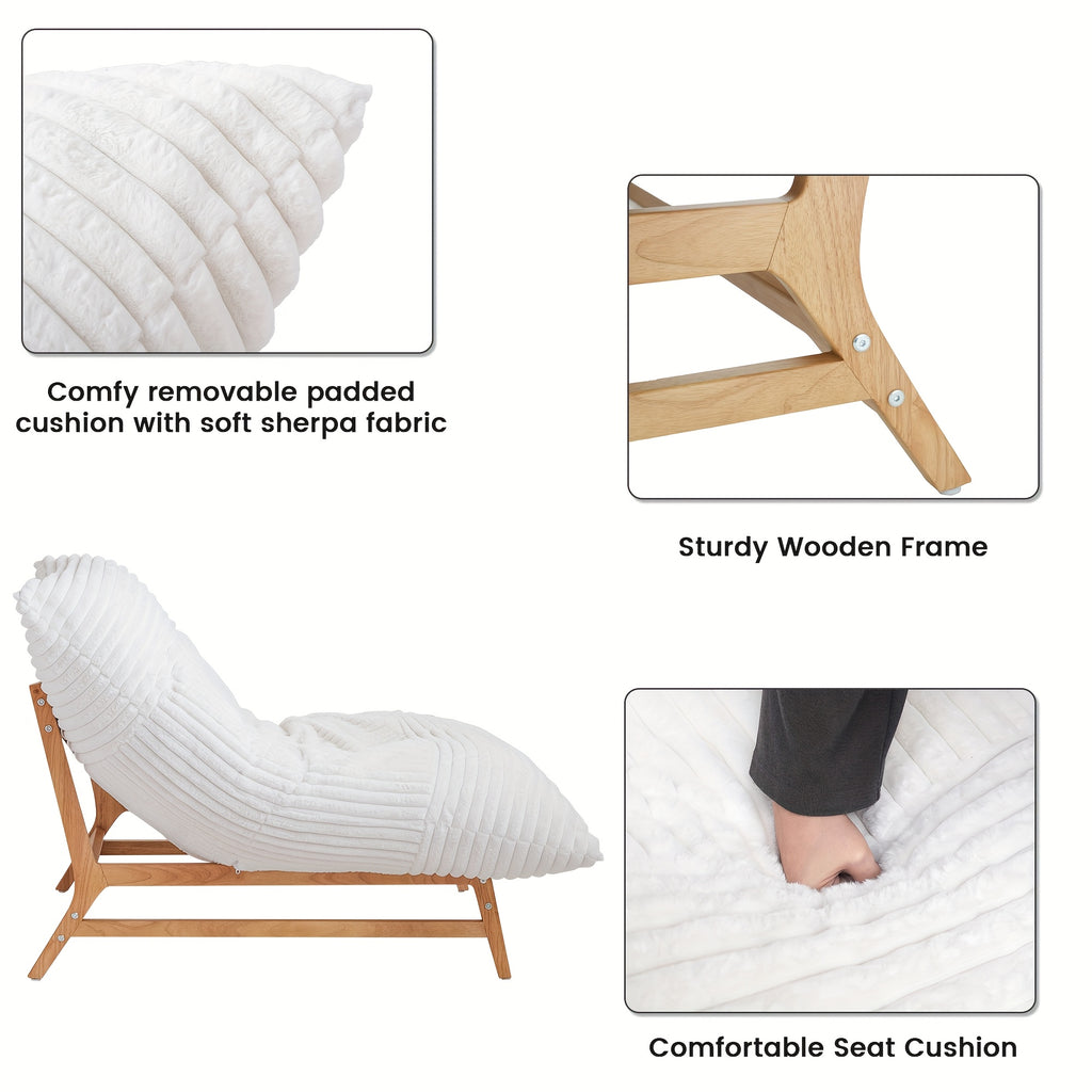 Oversized Chaise Lounge Chair