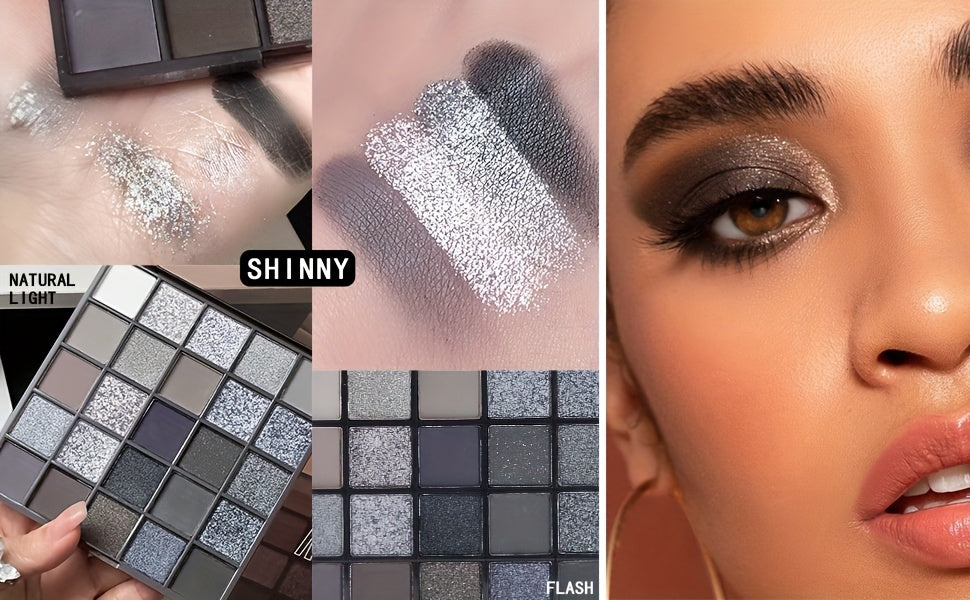 Black Smoky Eyeshadow Tray