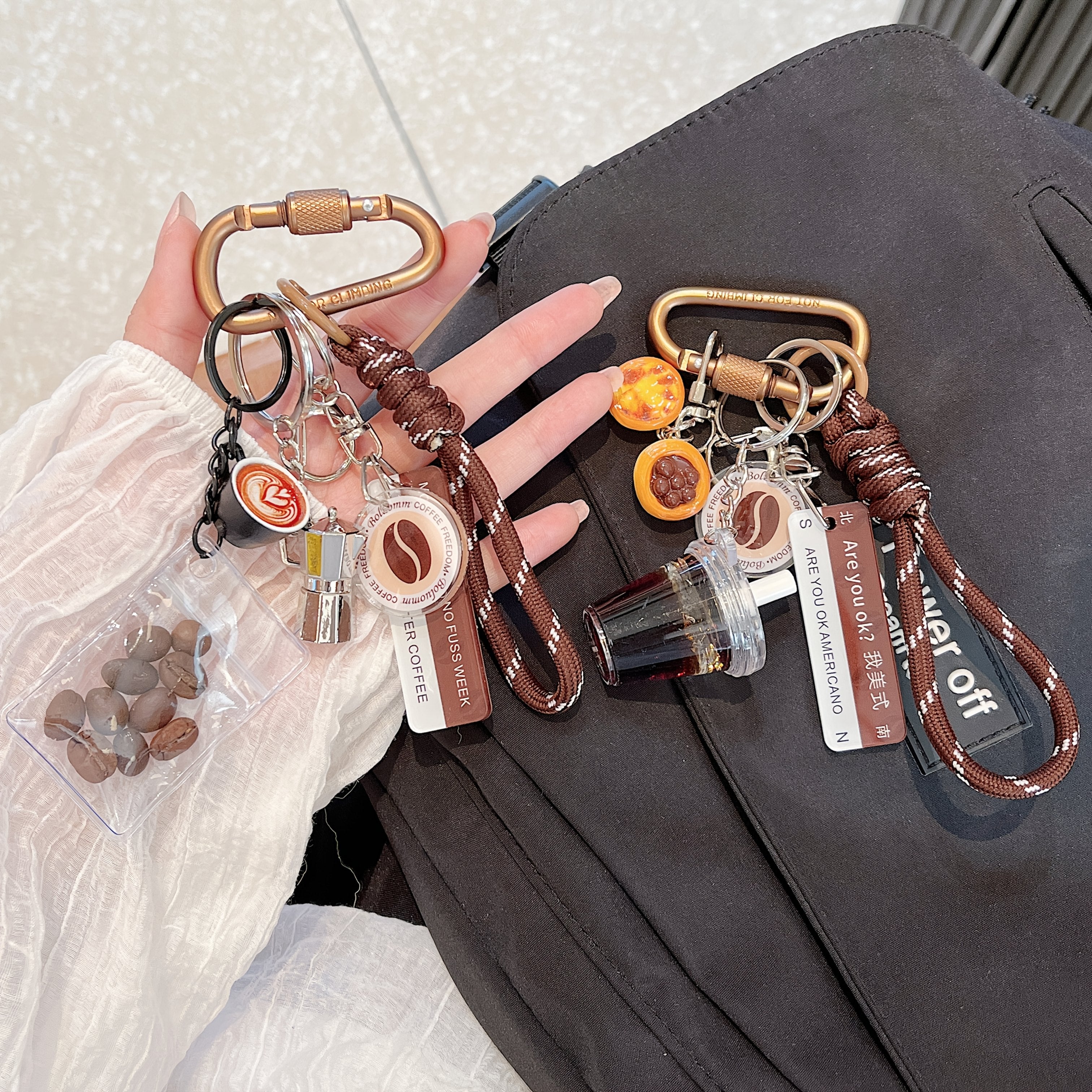 Dopamine Color Keychain