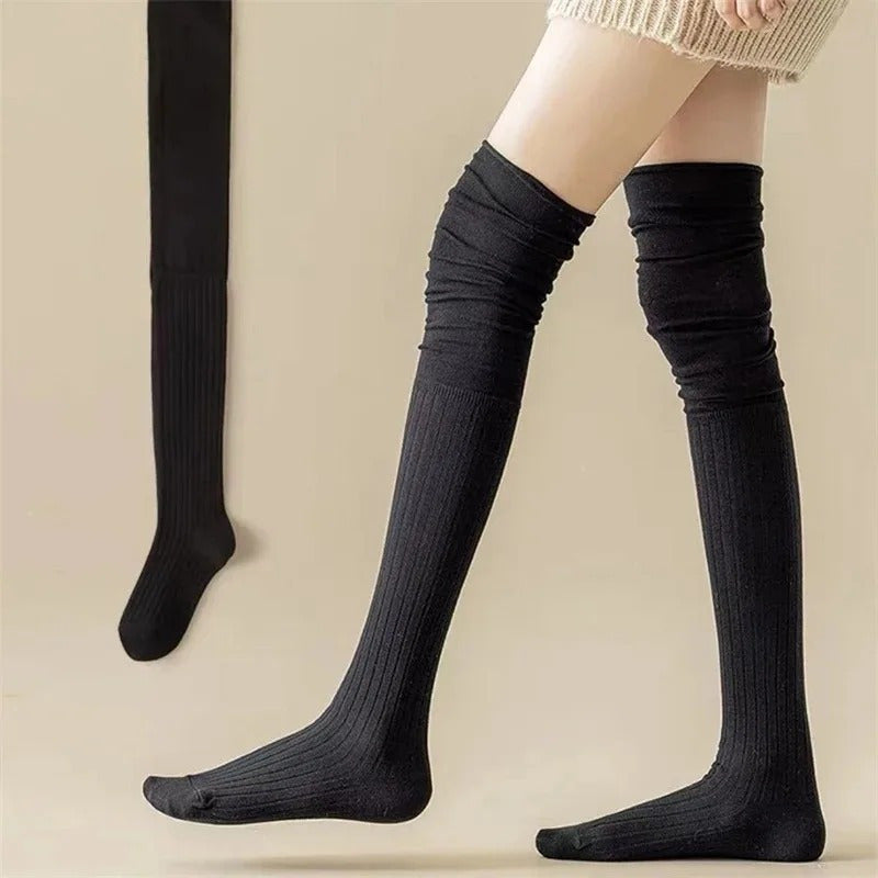 {4 Pairs} Knee-High Socks