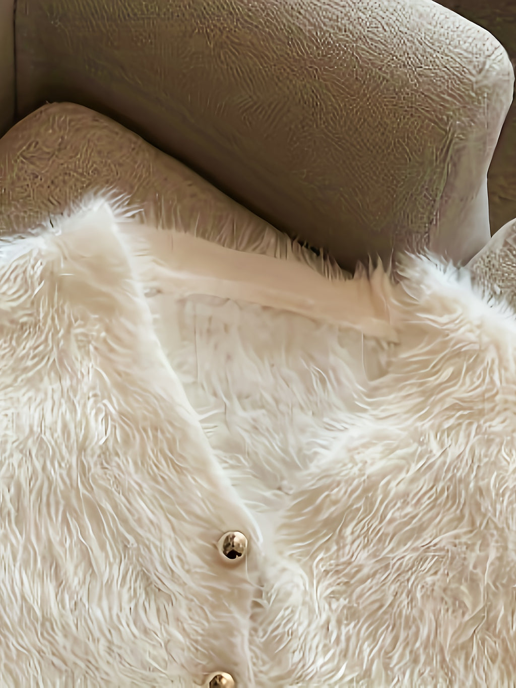 V-Neck Short Cardigan