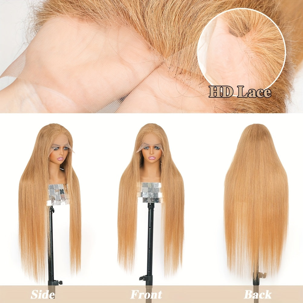 200% Density Honey Blonde Lace Front Wig