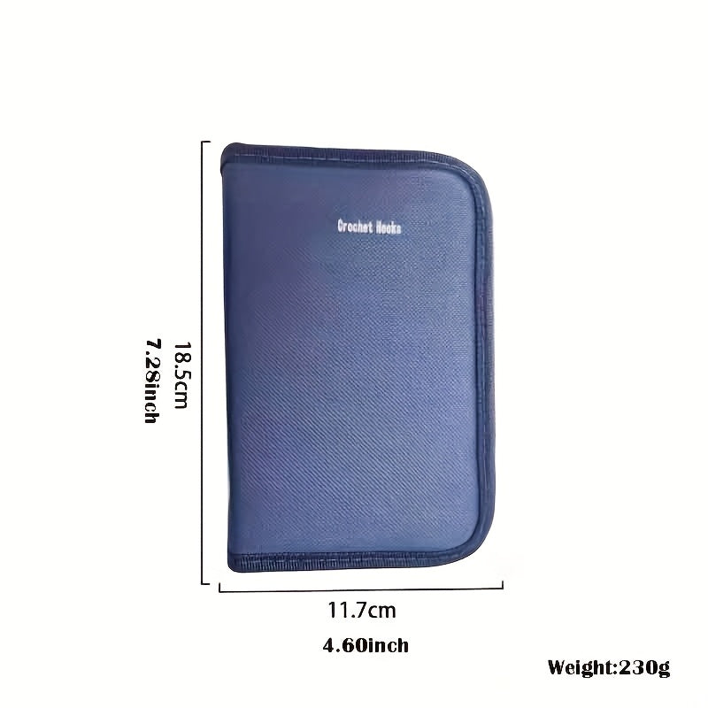 10pcs Crochet Set with Red Soft Handle