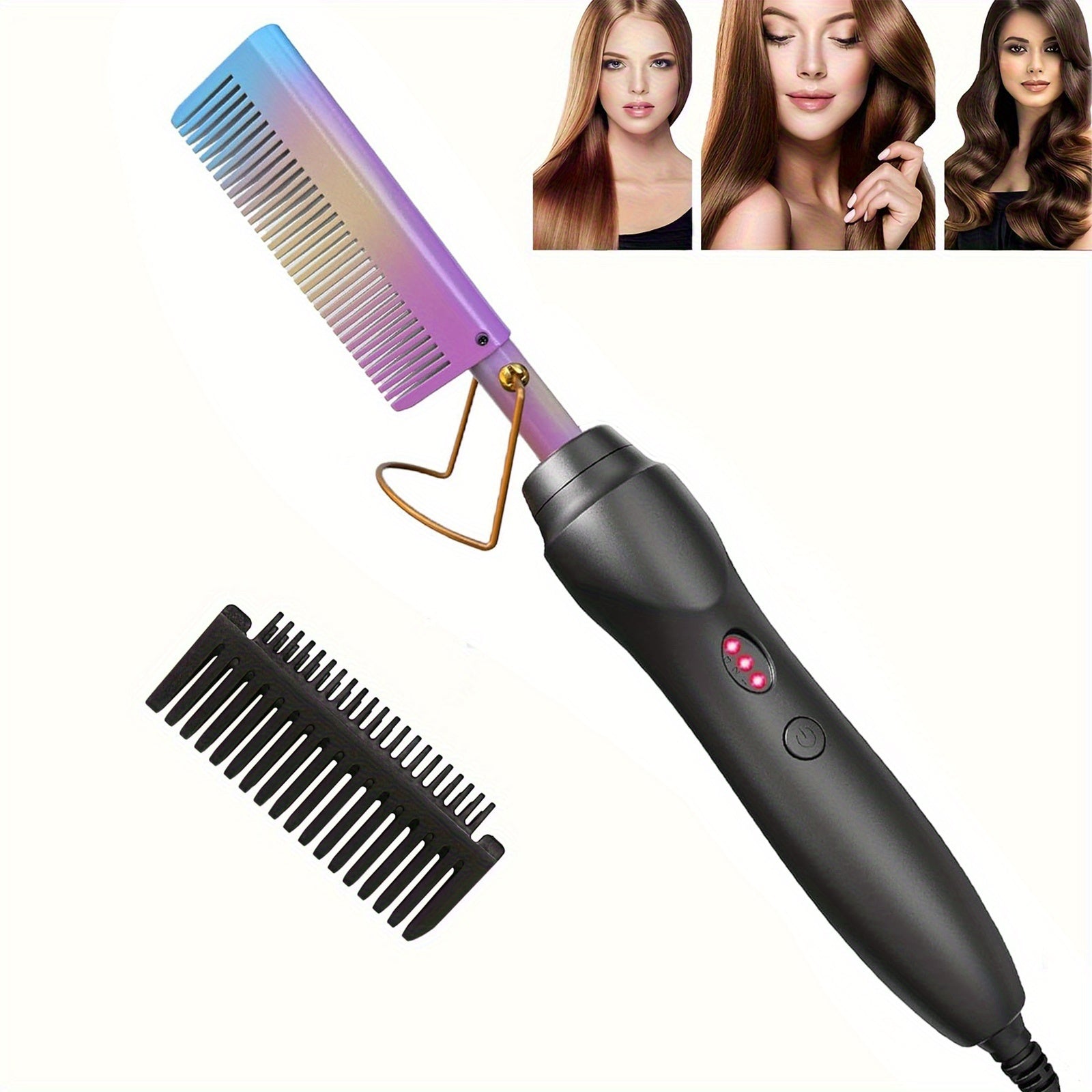 Hot Comb Hair Straightener