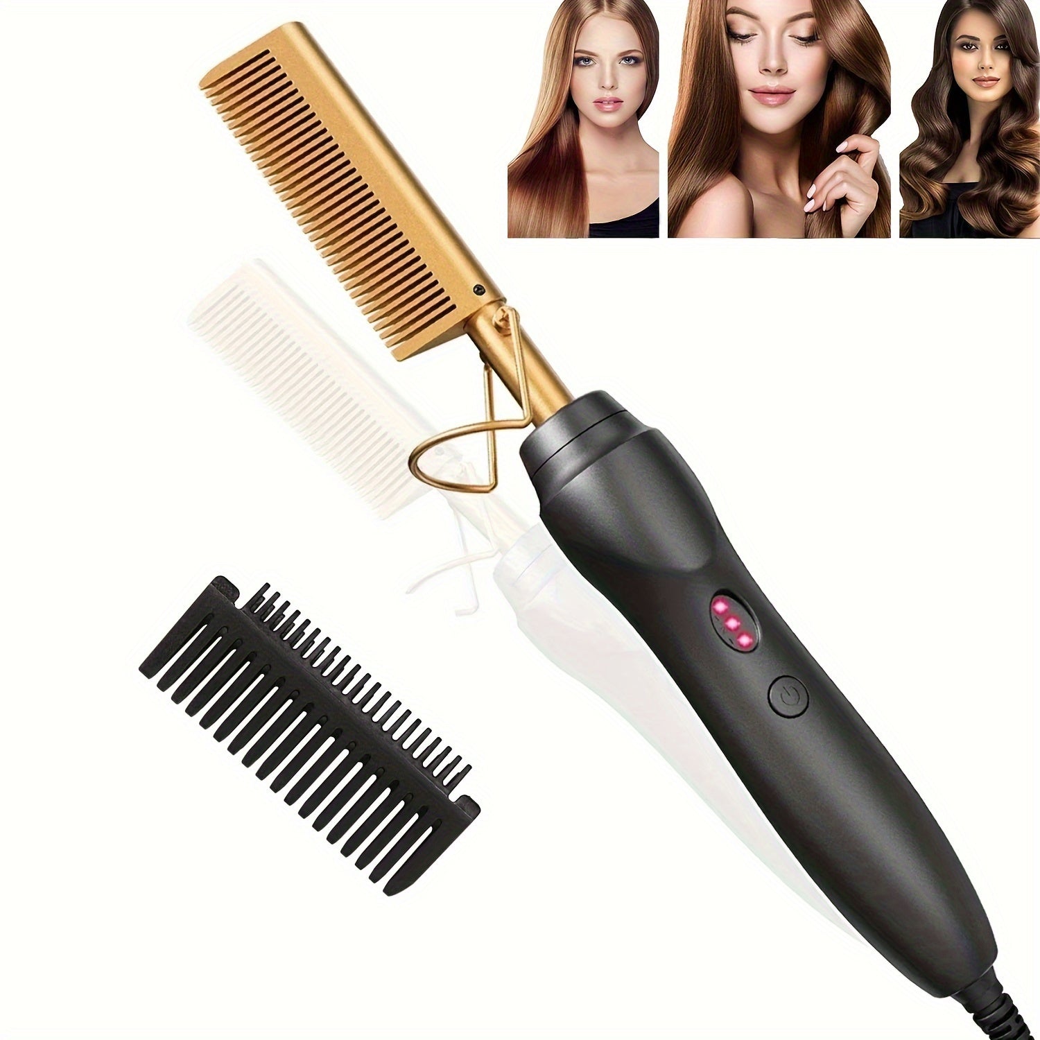 Hot Comb Hair Straightener