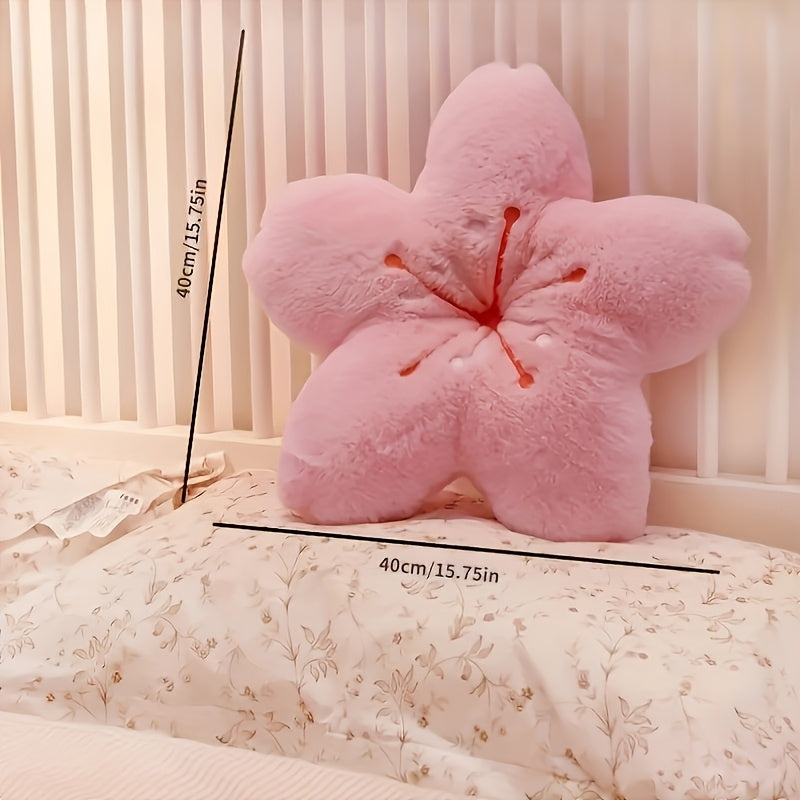 Cherry Blossom Plush Pillow